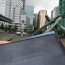 Olympic Cauldron at Jack Poole Plaza (Vancouver, Kanada)