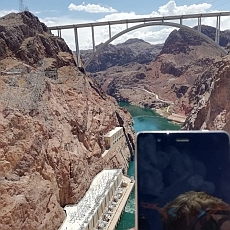 The Hoover Dam (Nevada-Arizona, USA)